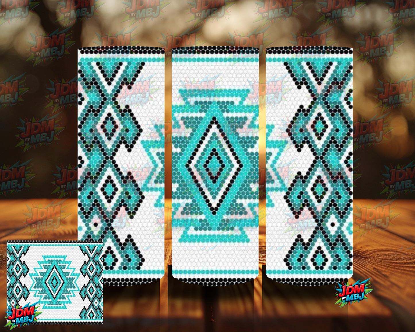 Rhinestone Sublimation Prints 20oz