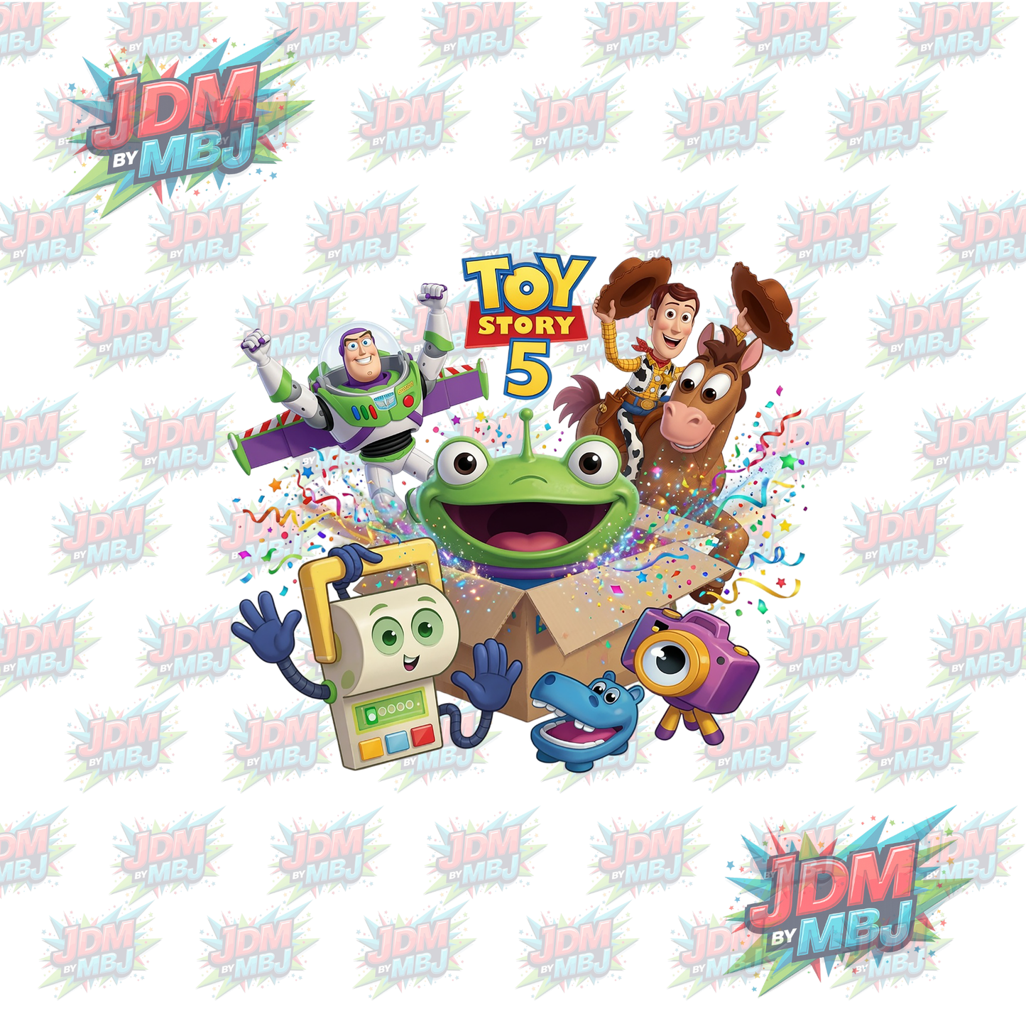 Iron On - Toy Story DTF 20cm