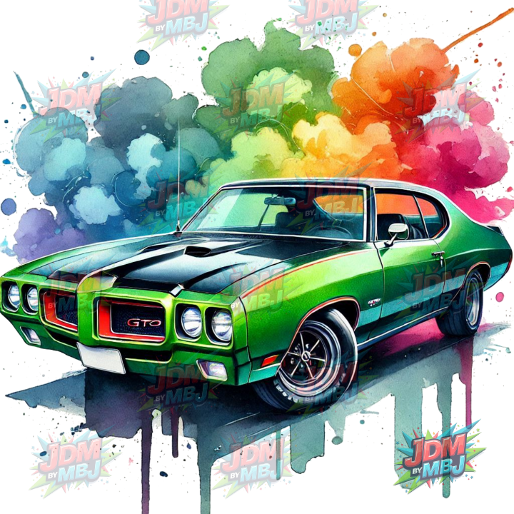 Iron On - Classic Car DTF Prints