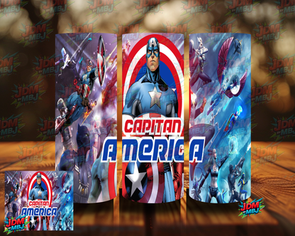 Inspired by Captain America Sublimation Prints