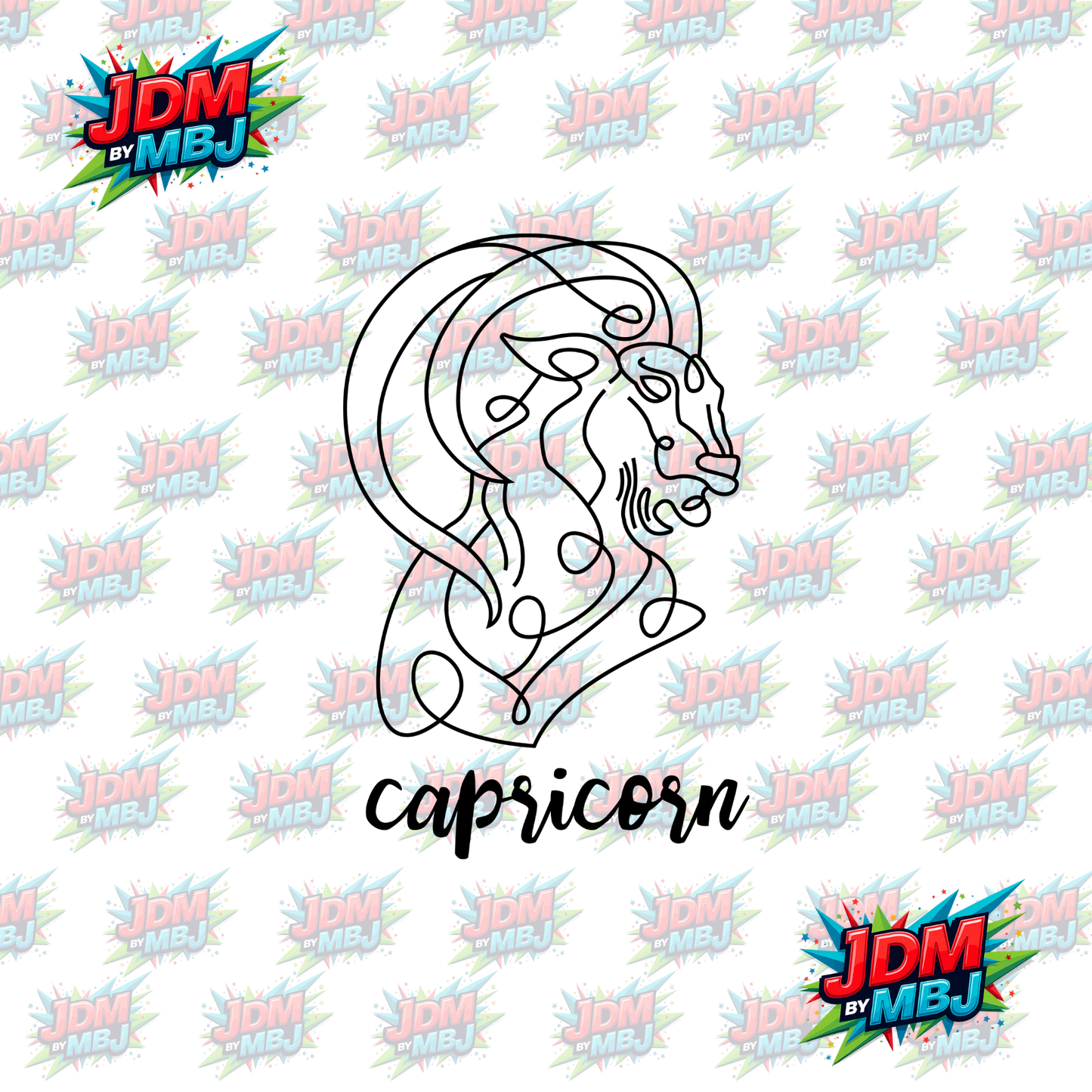 Iron On - Zodiac DTF 20cm