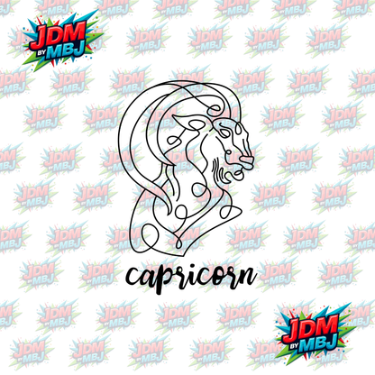 Iron On - Zodiac DTF 20cm