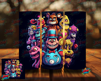 Inspired by Five Nights of Freddy Sublimation Prints