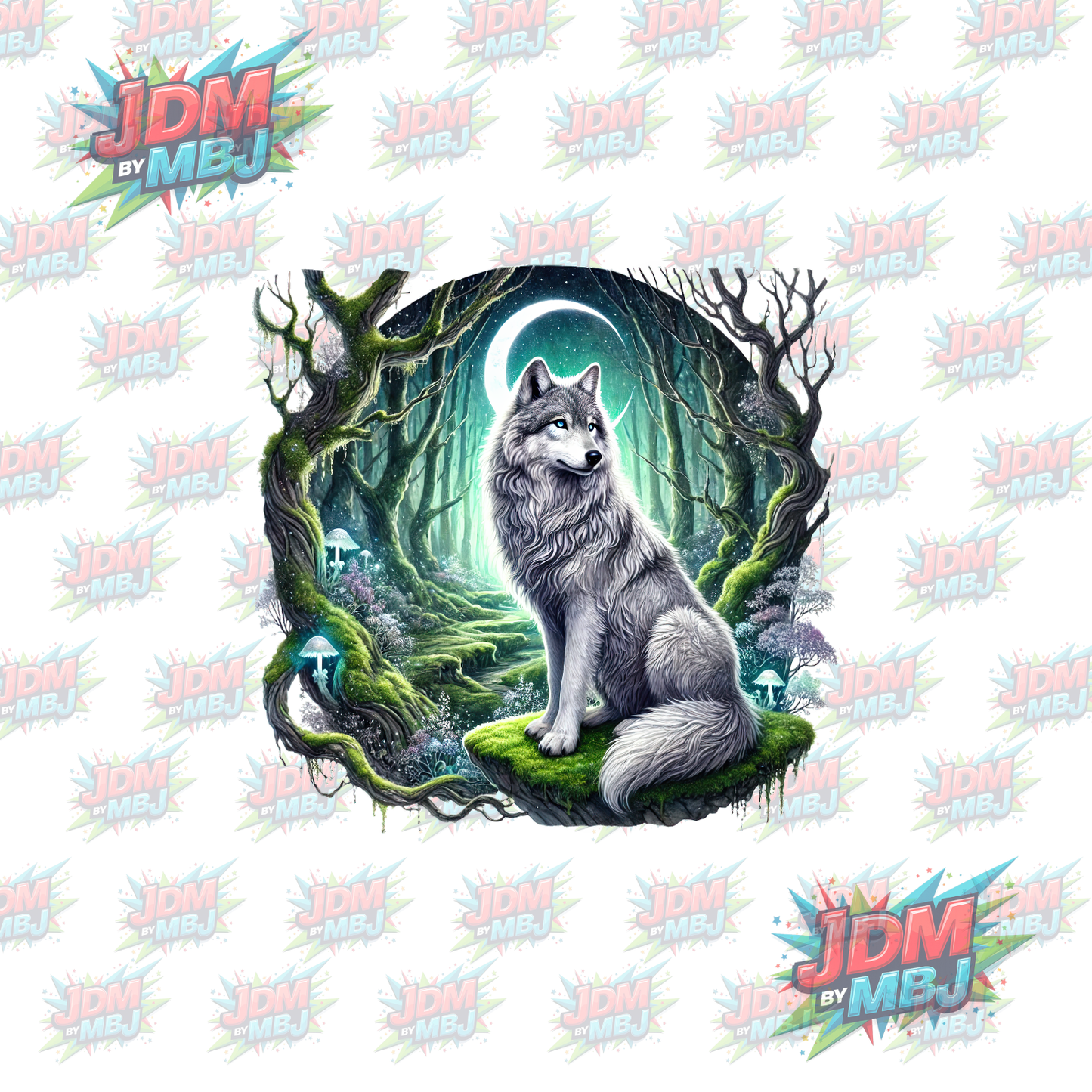 熨燙 - Mystery Wolf 的 DTF 25 厘米