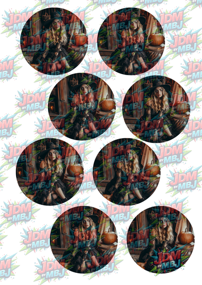 Impresiones de sublimación de posavasos para coche (8 por página)