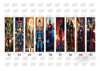 Inspired by Marvel/DC [Bookmark/Pen] Sublimation Prints [Volume 5]