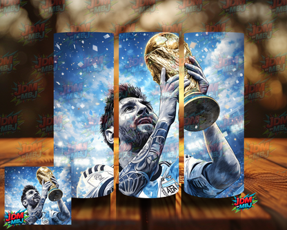 Inspired by Messi Soccer Player Sublimation Prints