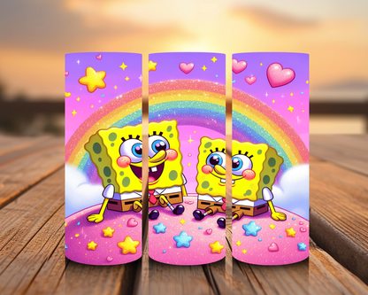 Inspired by Sponge Bob Square Pants Sublimation Prints