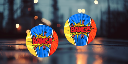 Impresiones de sublimación de posavasos de Super Mario (8 por página)