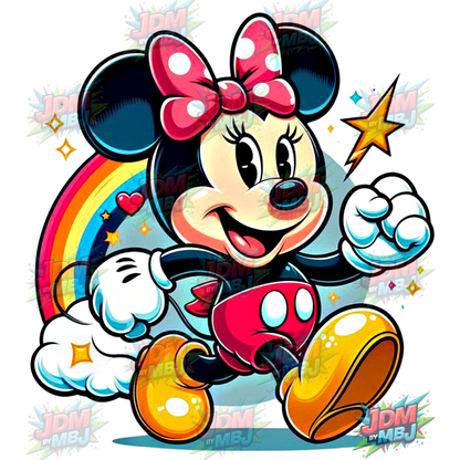 Parche termoadhesivo - Mickey Mouse DTF 25 cm