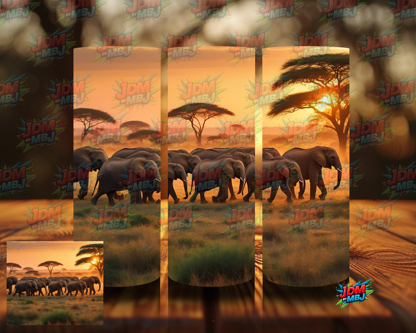 Inspired by Elephants Sublimation Prints