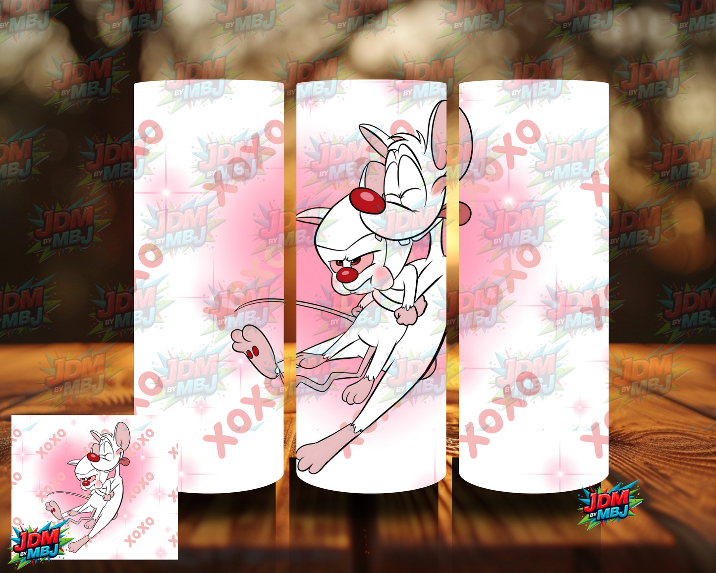 Inspired by Pinky & The Brain Sublimation Prints