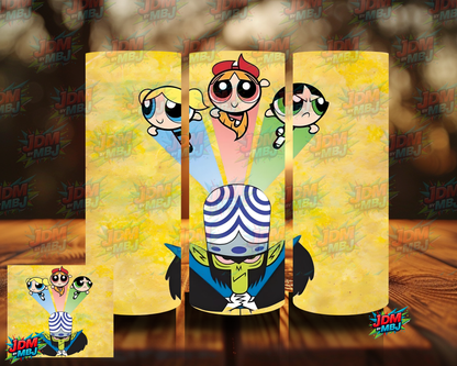 Inspired by Power Puff Girls Sublimation Prints