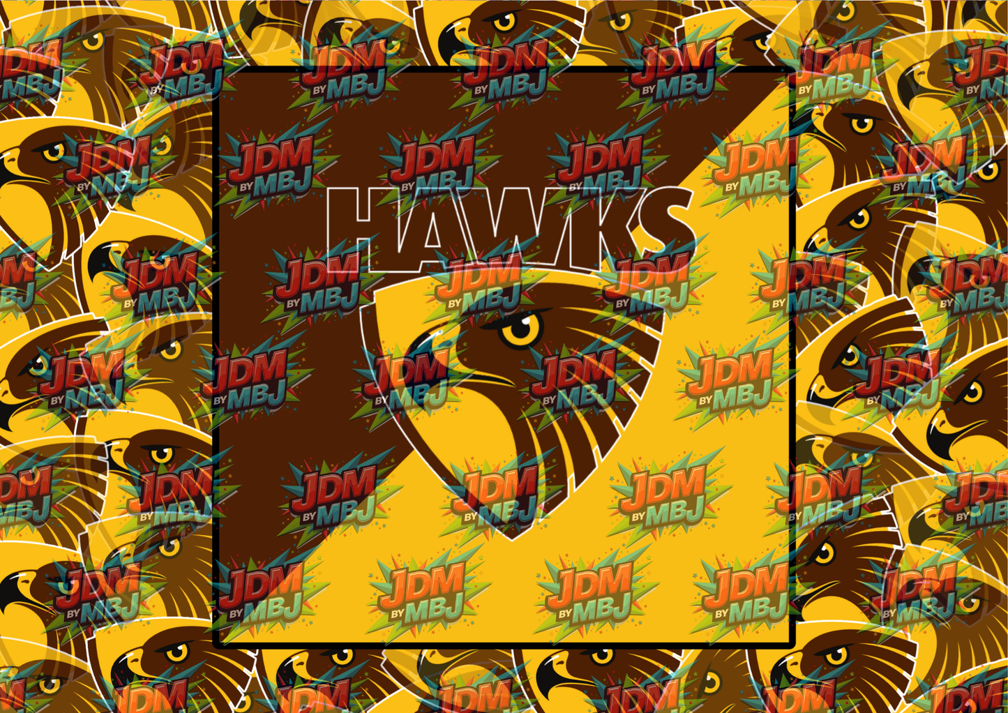 AFL Cutting Board Sublimation Prints