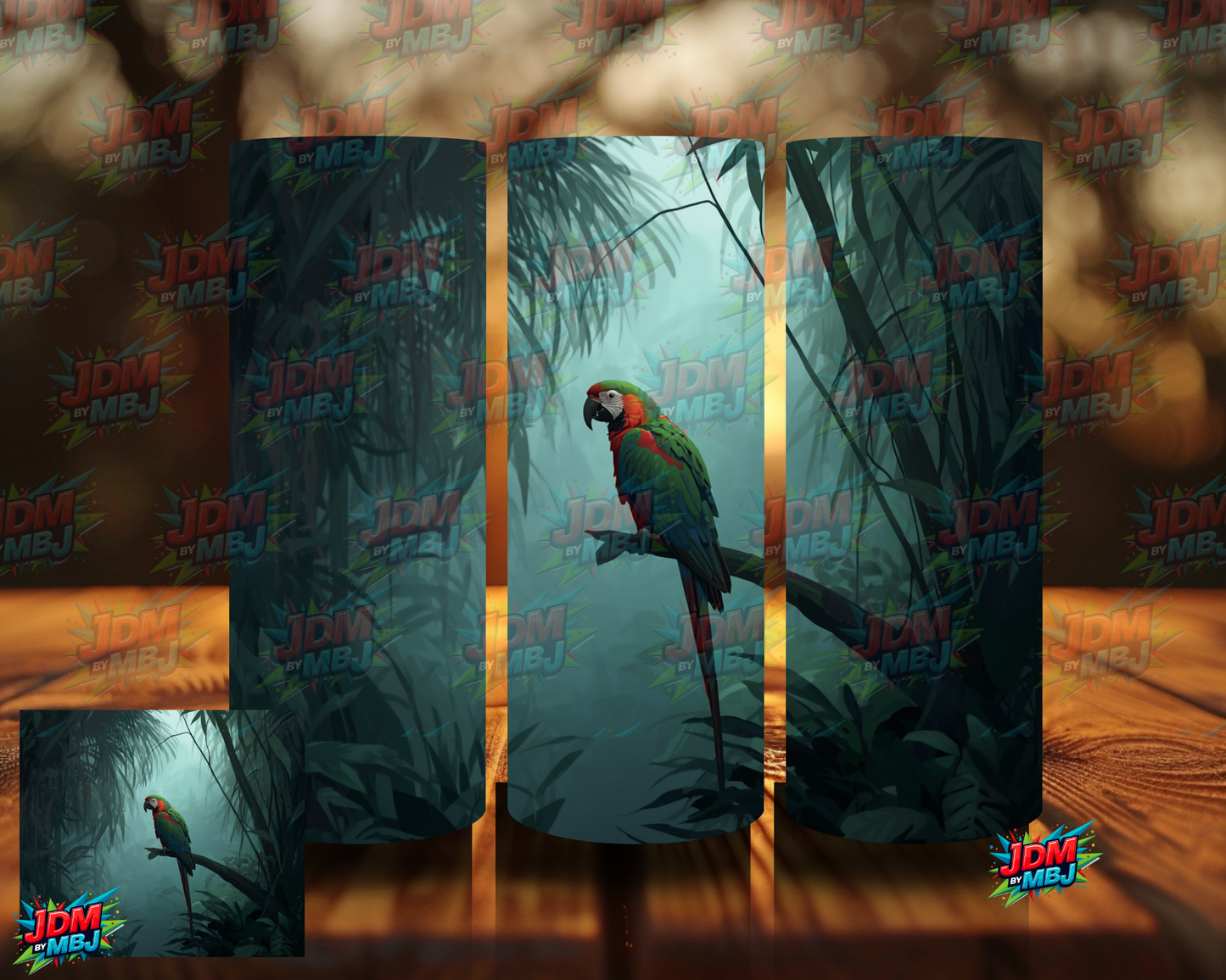 Inspired by Macaw Parrot's Sublimation Prints