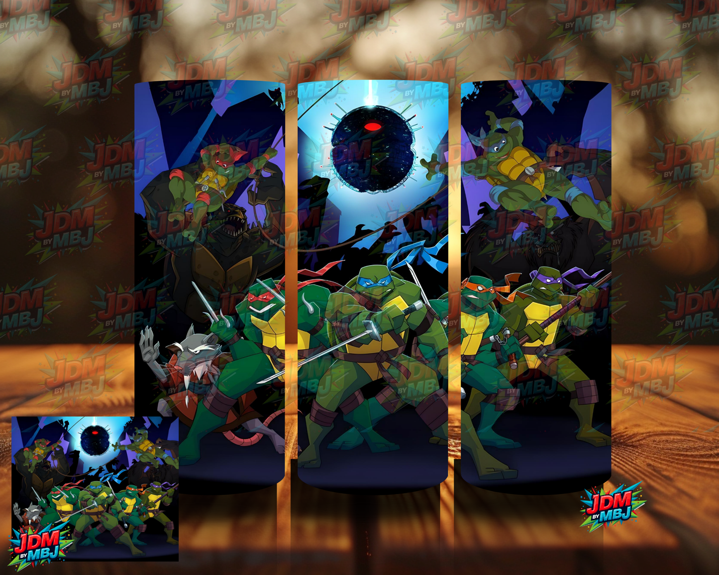 Inspired by Teenage Ninja Turtle Sublimation Prints