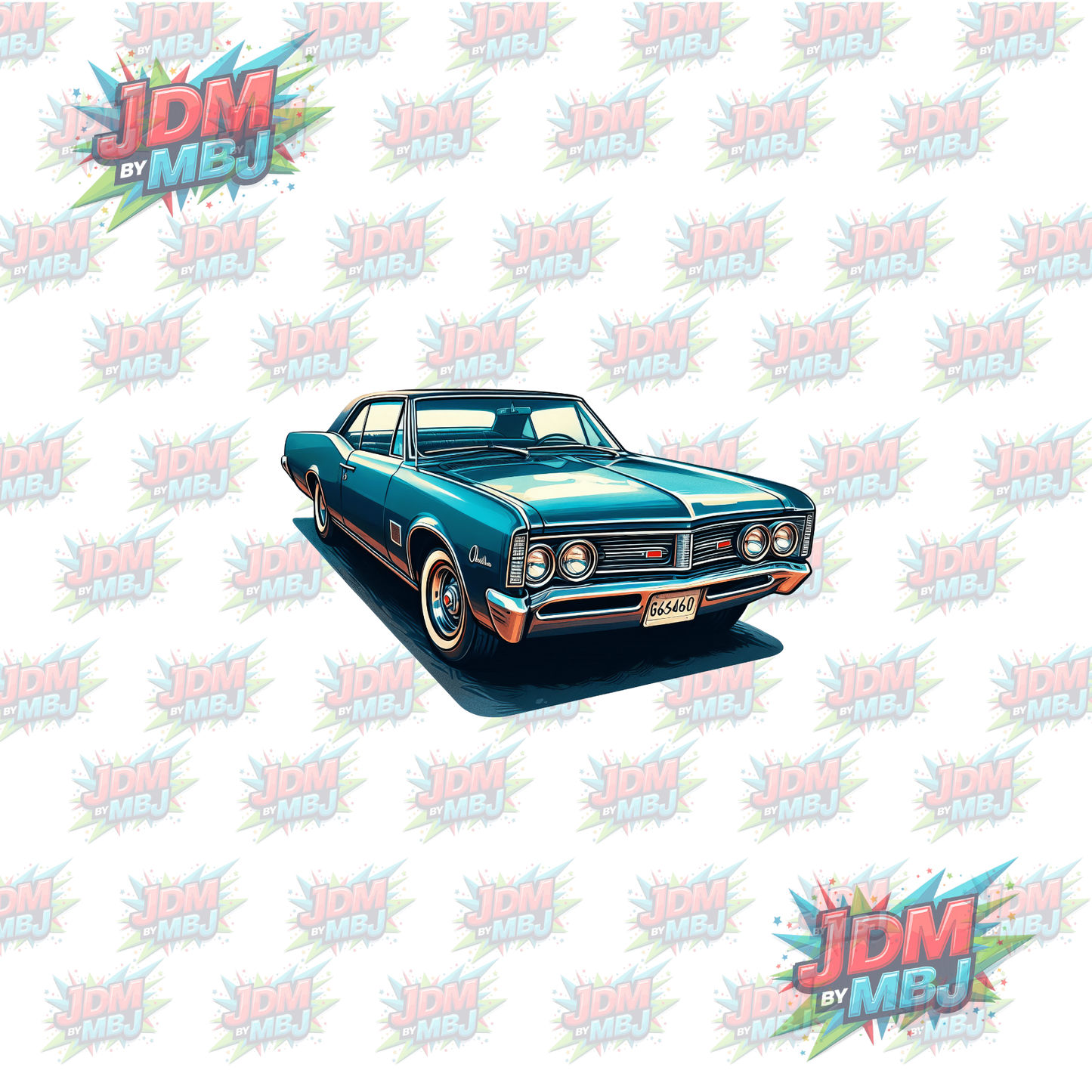 Iron On - Classic Vintage Cars DTF 20cm