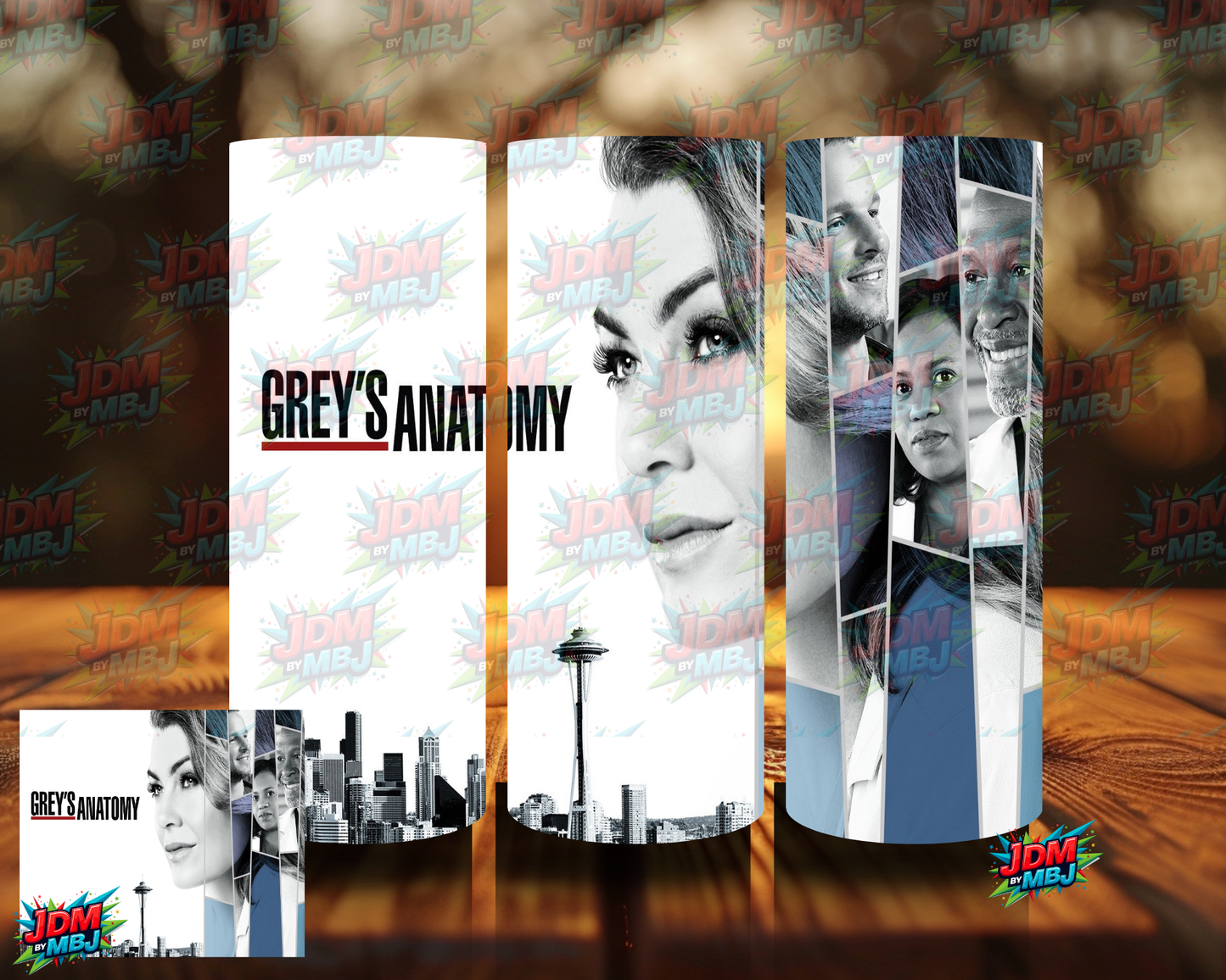 Inspired by Grey Anatomy Sublimation Prints