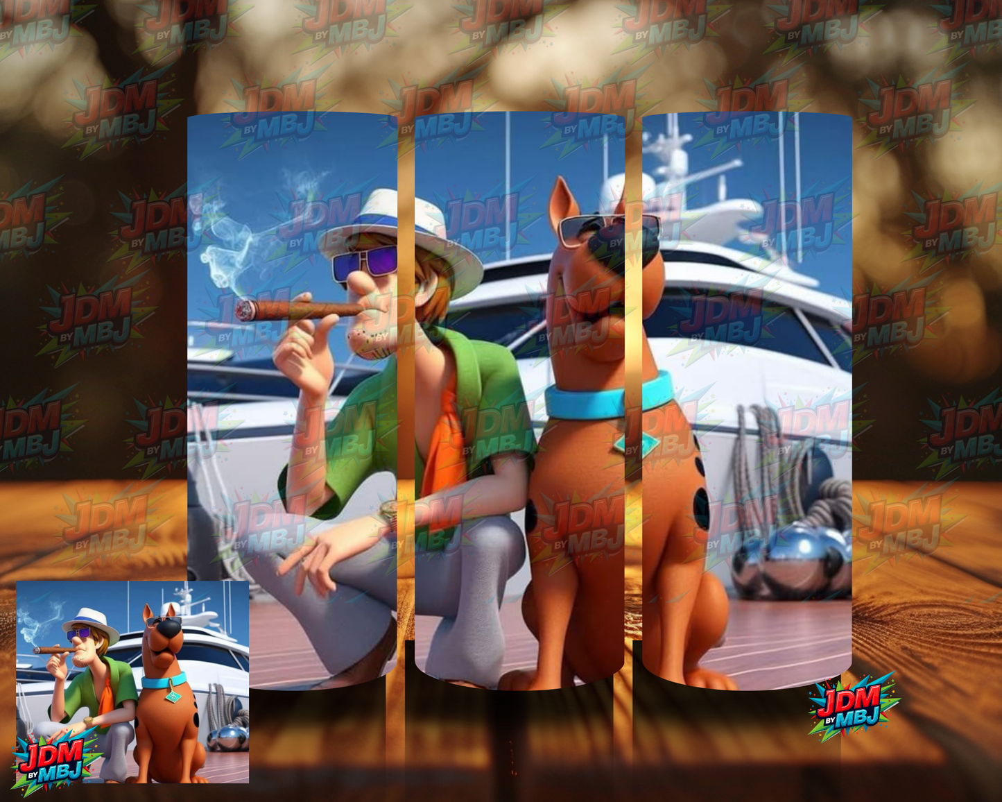 Inspired by Scooby Doo Sublimation Prints