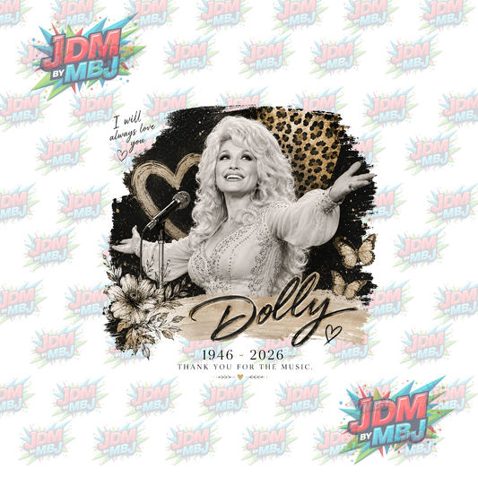 Iron On - Dolly Parton DTF