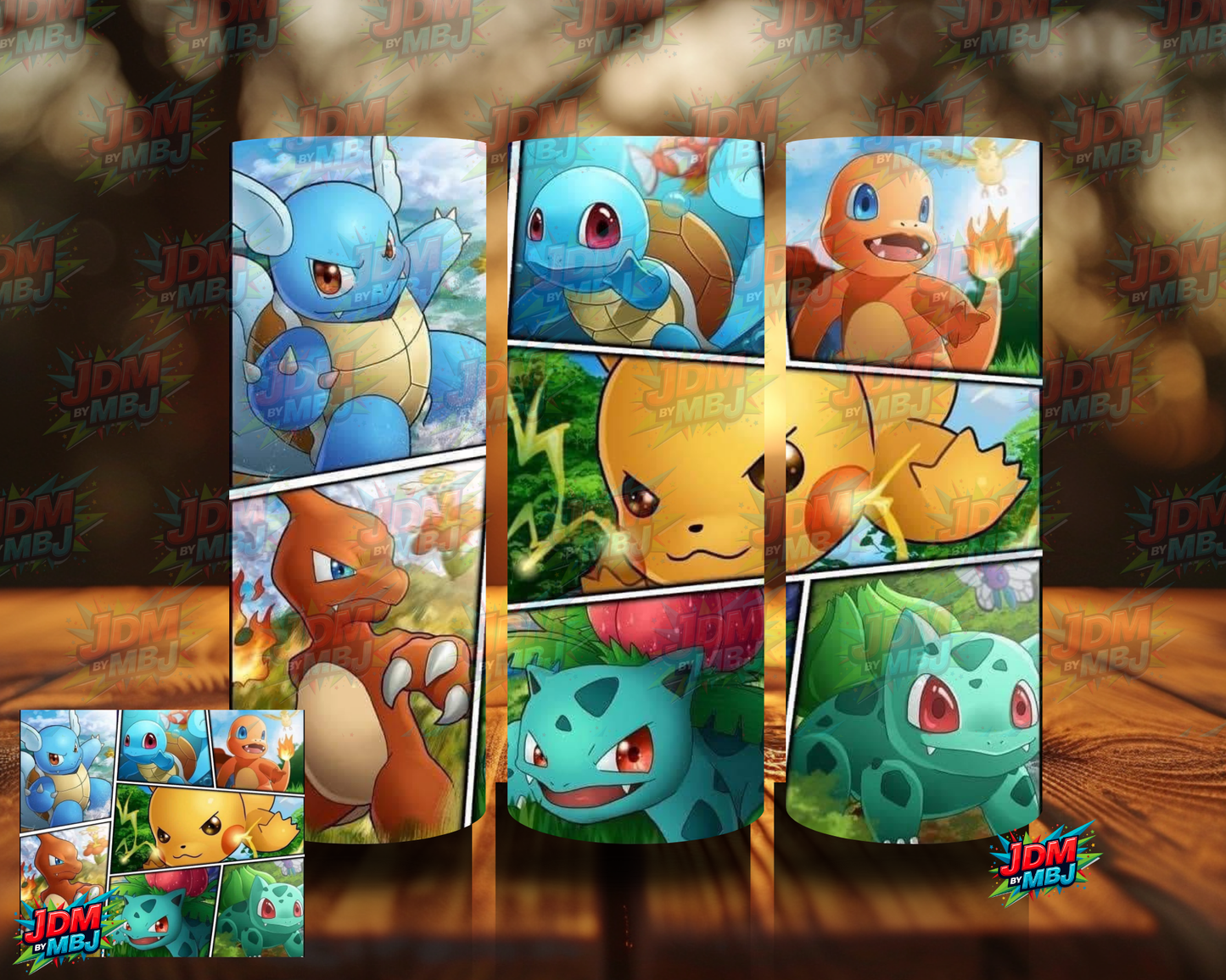 Inspired by Pokémon Sublimation Prints