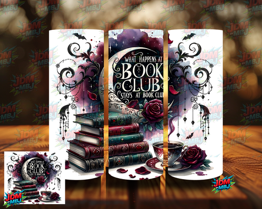 What Happens at Book Club, Stays at Book Club - 'Book' Sublimation Prints