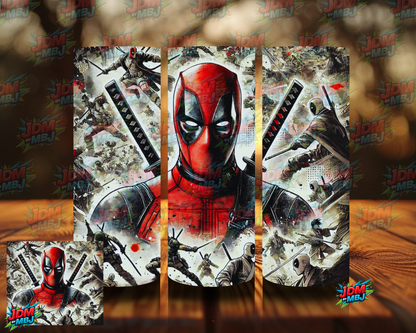 Inspired by Dead Pool Sublimation Prints