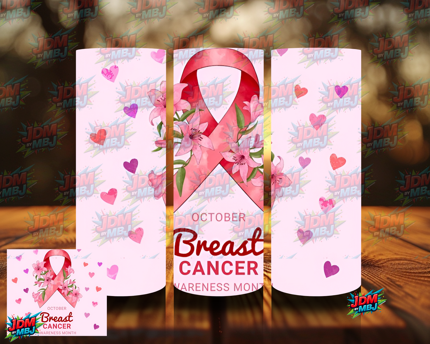 Inspired by Breast Cancer Awareness Sublimation Prints