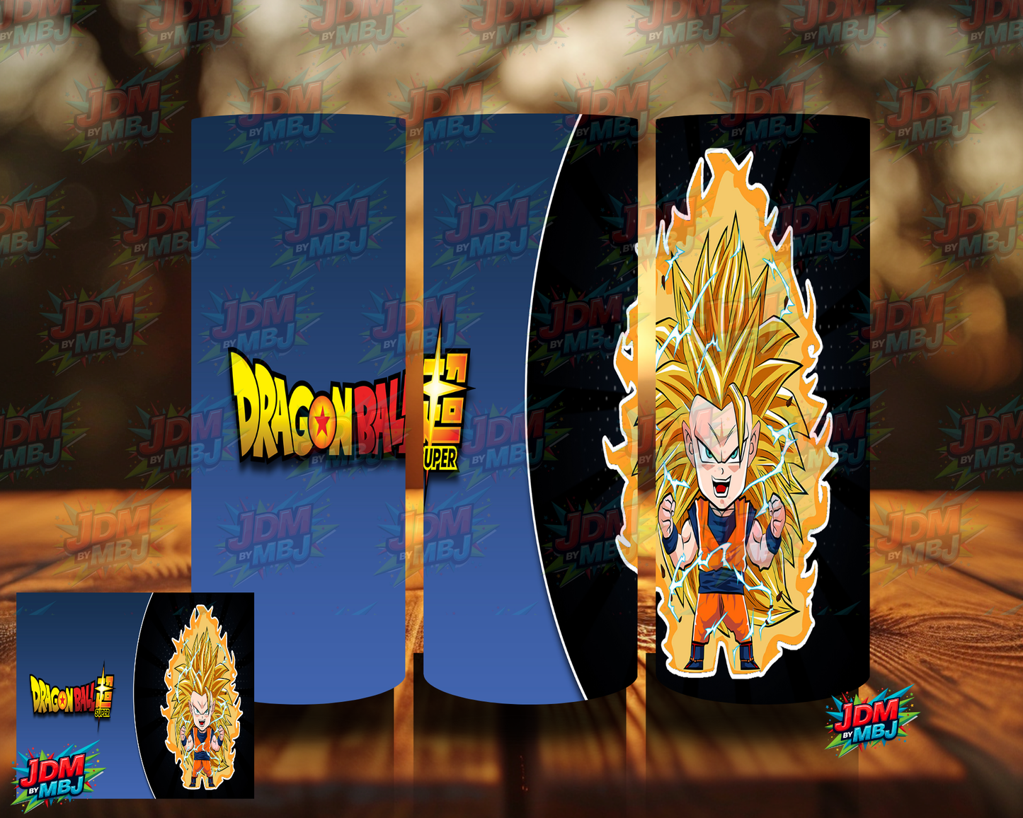 Inspired by Dragon Ball Z Sublimation Prints
