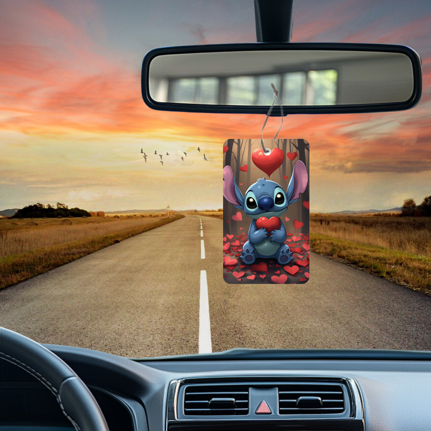Inspired by Stitch Car Air Freshener Sublimation Prints
