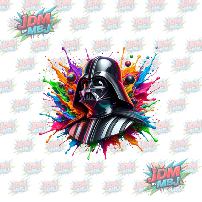 Iron On - Inspired Disney Colour Splash DTF 20cm