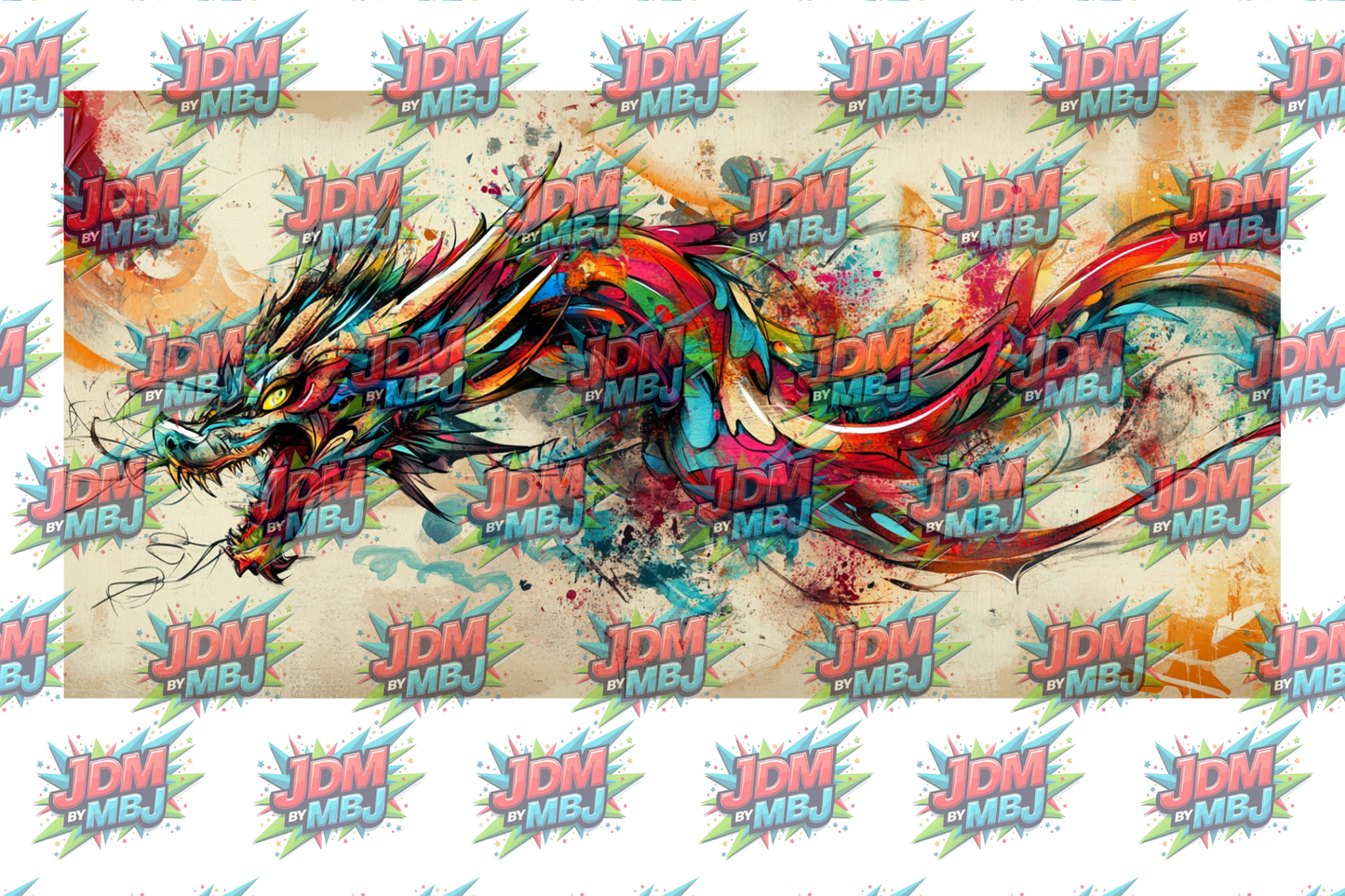 Inspired by Dragons Sublimation Prints