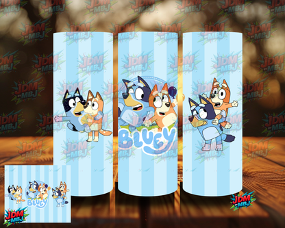Inspired by Bluey Sublimation Prints