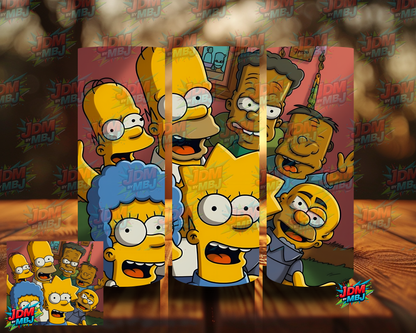 Inspired by The Simpson Sublimation Prints