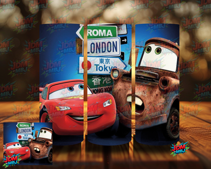 Inspired by Cars Sublimation Prints