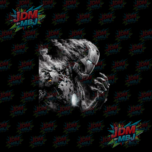 Iron On - Superhero Halftone DTF