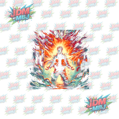Iron On - Naruto 'Halftone' DTF