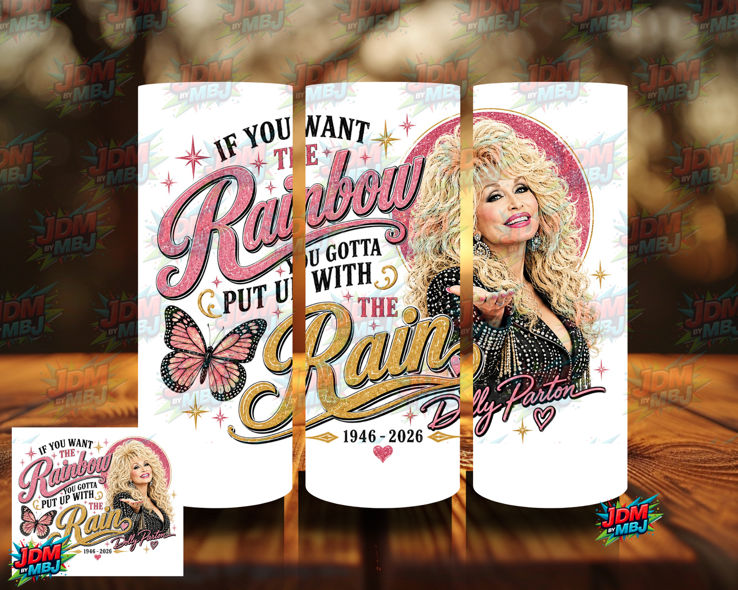 Inspired by Dolly Parton Sublimation Prints