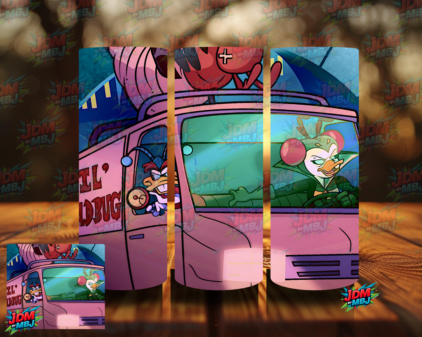 Inspired by Dark Wing Duck Sublimation Prints