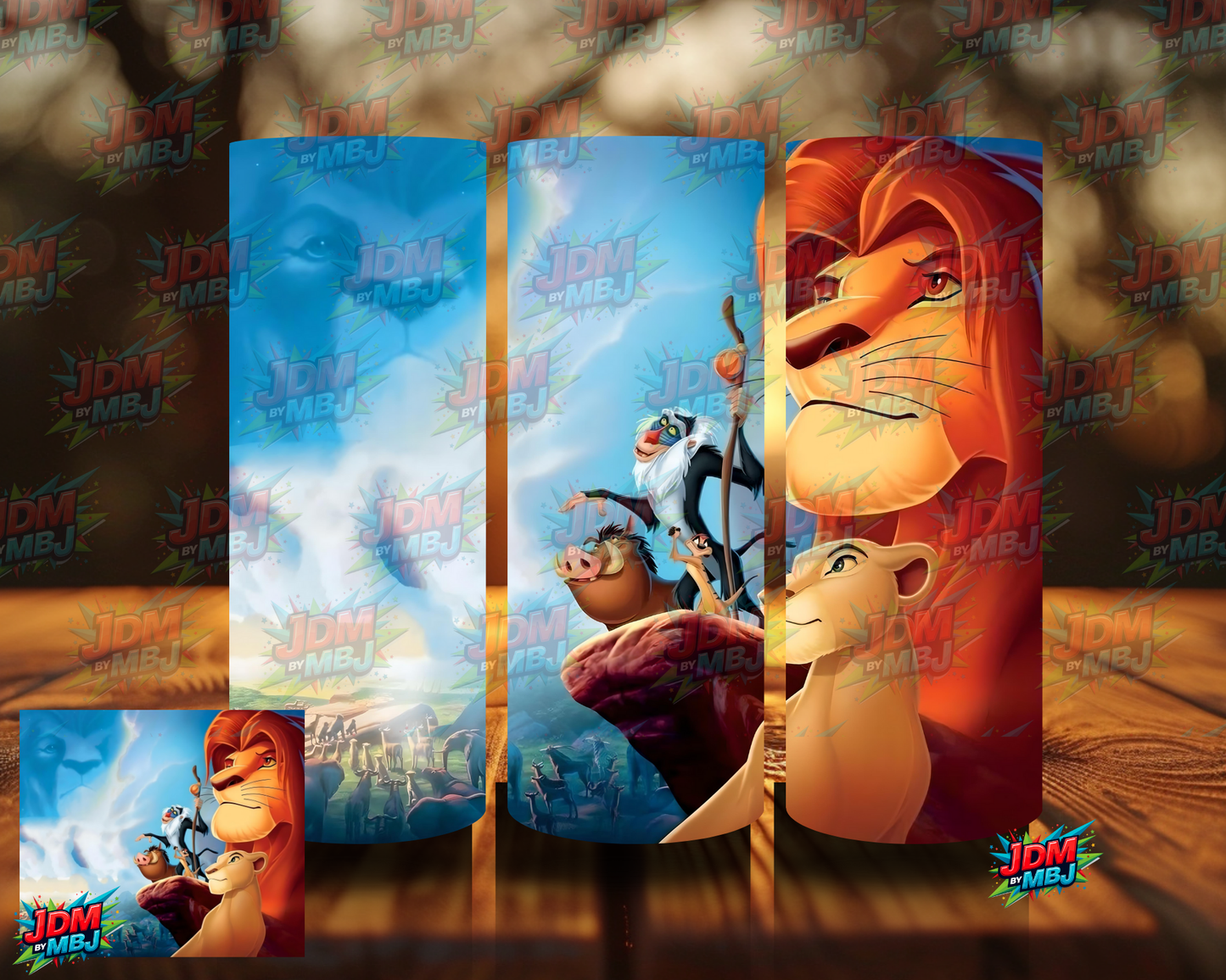 Inspired by The Lion King Sublimation Prints