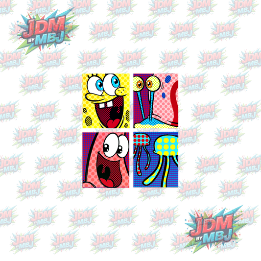 Iron On - SpongeBob Square Pants  DTF