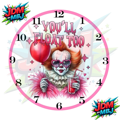 Impresiones de sublimación de relojes de 8 pulgadas (20 cm x 20 cm) - Inspirados en dibujos animados