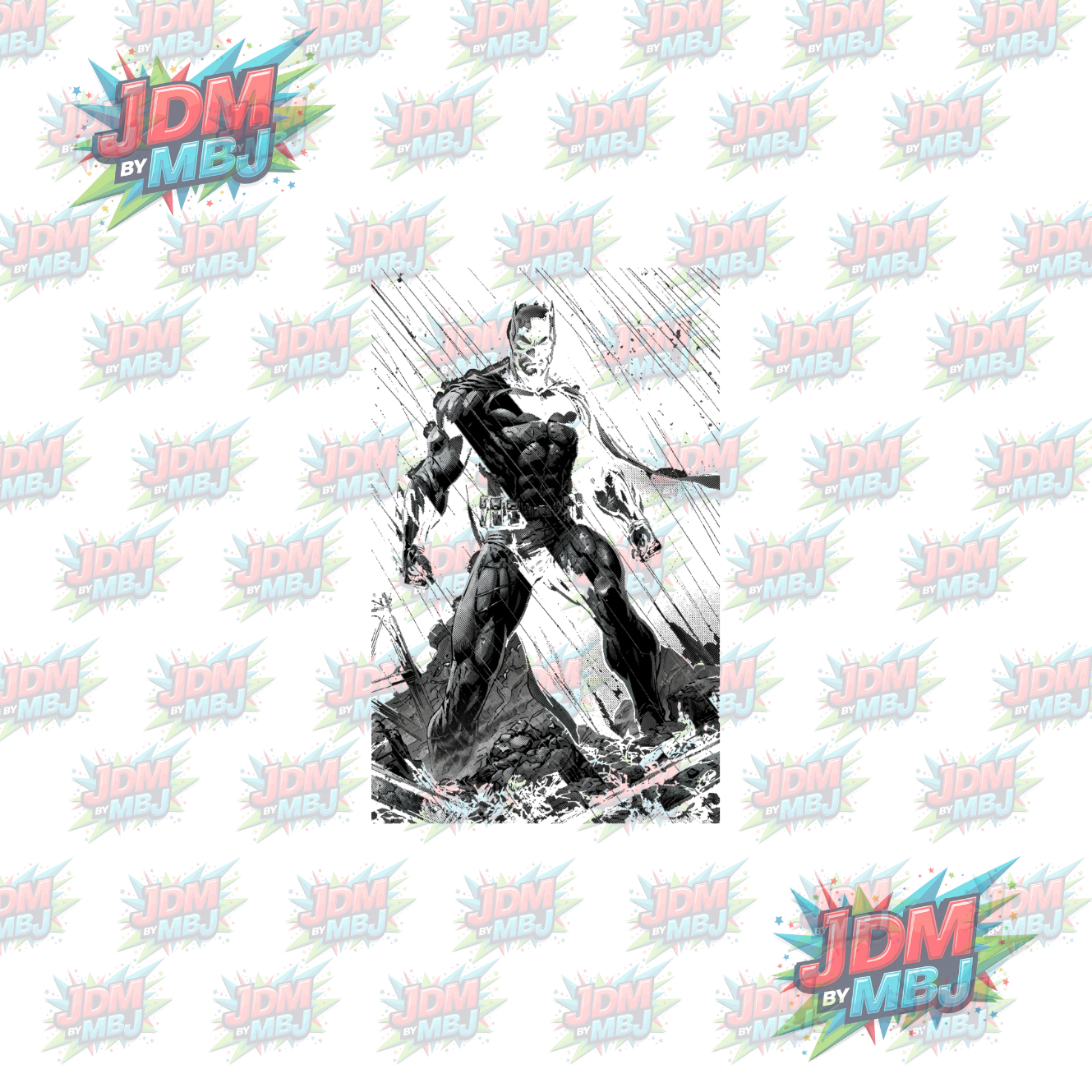 Iron On - Marvel/DC Halftone DTF