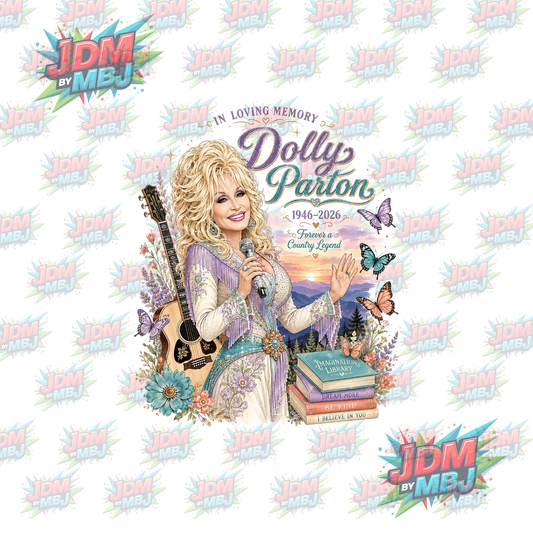 Iron On - Dolly Parton DTF