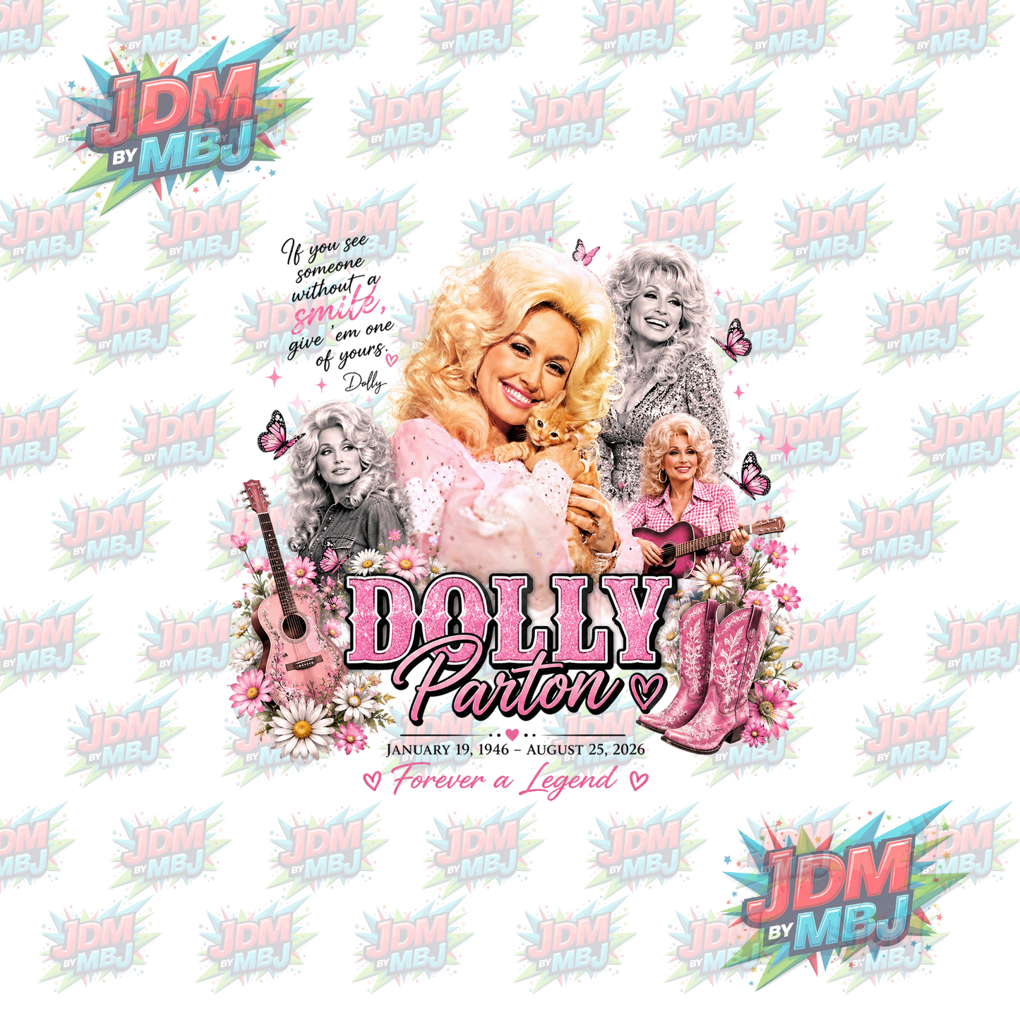 Iron On - Dolly Parton DTF