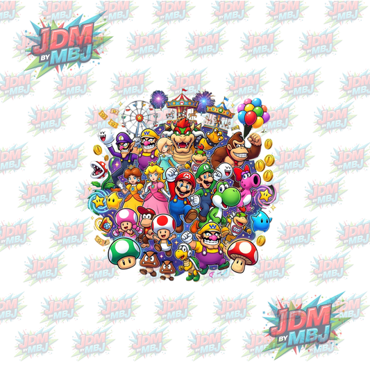 Iron On - Super Mario Galaxy DTF