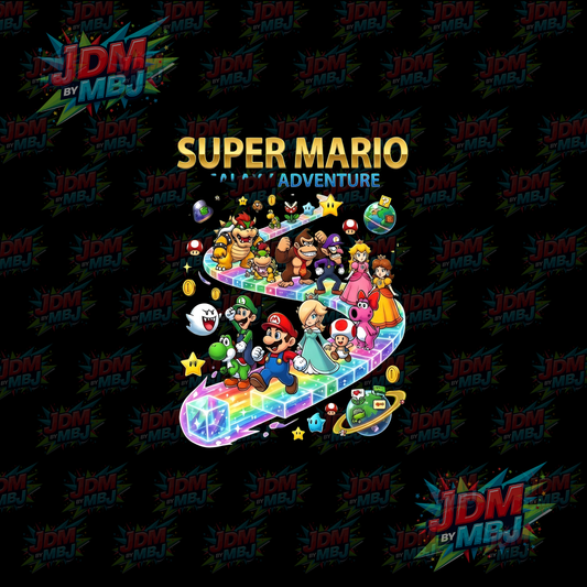 Iron On - Super Mario Galaxy DTF