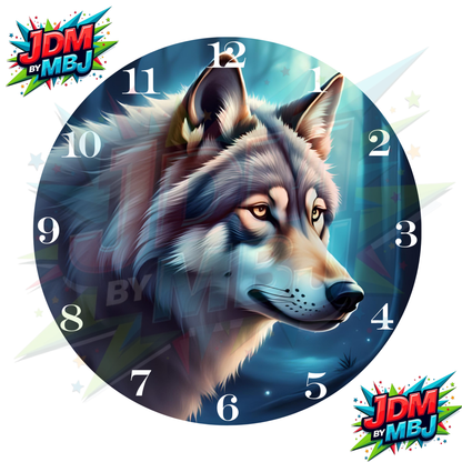 Impresiones de sublimación de relojes de 8 pulgadas (20 cm x 20 cm) - Inspiradas en animales