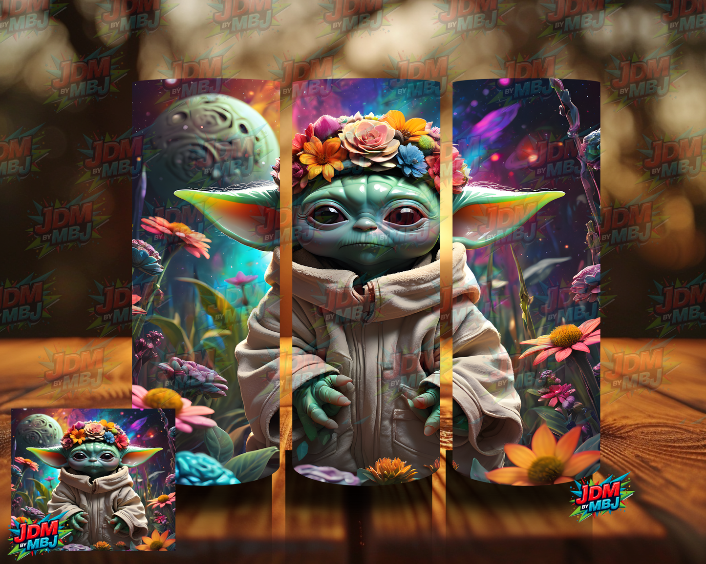 Inspired by Yoda Sublimation Prints