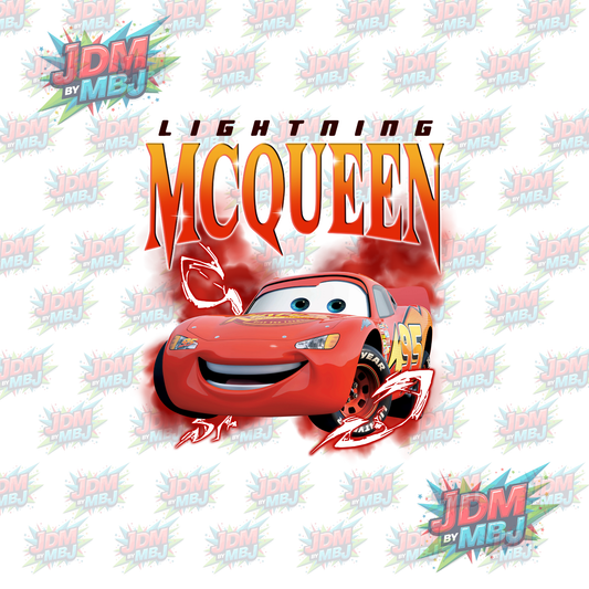 Iron On - "Lighting McQueen" DTF 24cm